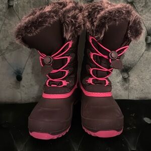 KAMIK warm winter boots for girls sz 1
